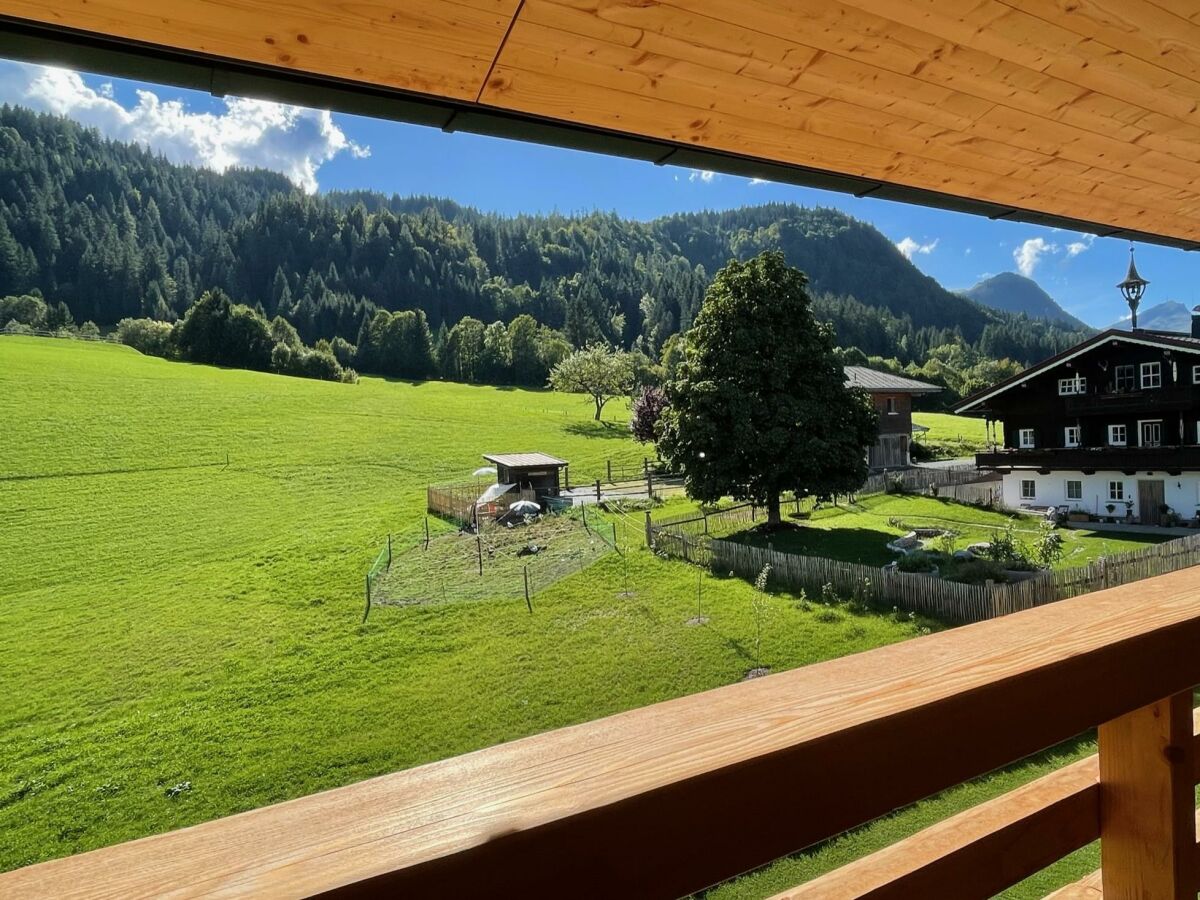 Aussicht vom Balkon