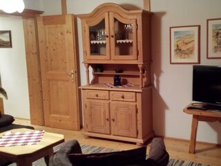 Ferienwohnung Wohnzimmer