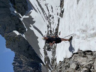 Weg zur Fritz-Pflaum-Hütte im Kaisergebirge