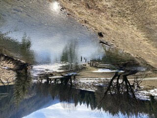 Der Winter verabschiedet sich