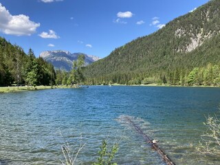 Blick vom Restaurant Blattl über den See