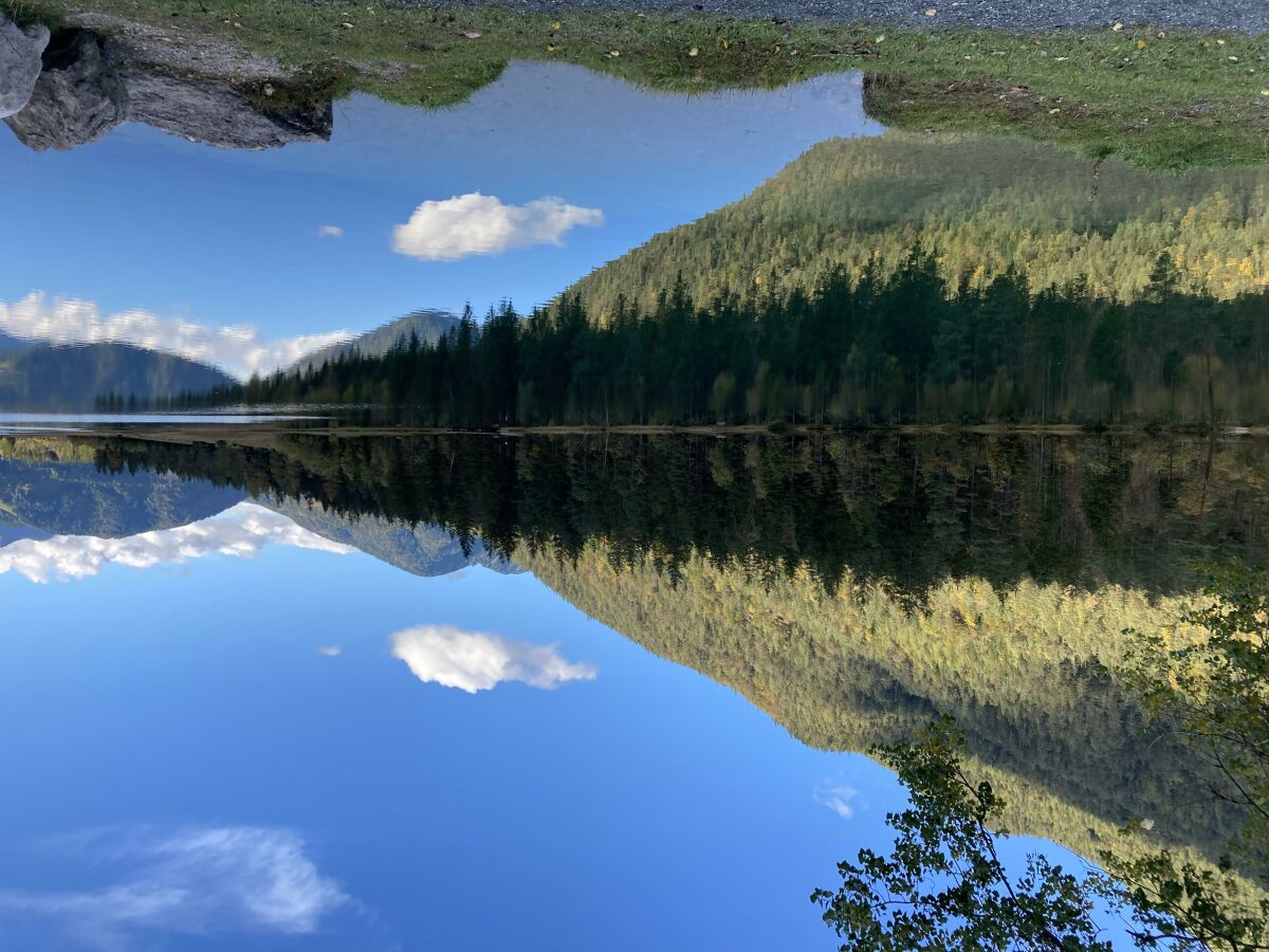 Wunderbarer Blick auf den See