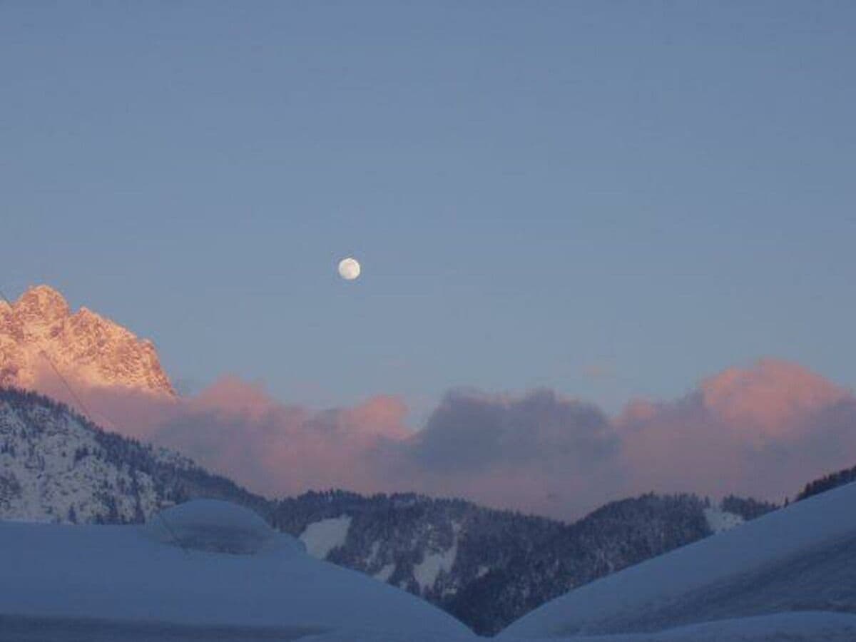 Abendstimmung im Winter