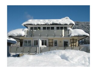 Appartementhaus Charisma  Winteransicht