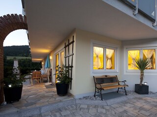 Appartementhaus Charisma Terrassenannsicht