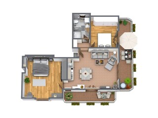 Appartement de vacances Tignale Plan d'étage 7