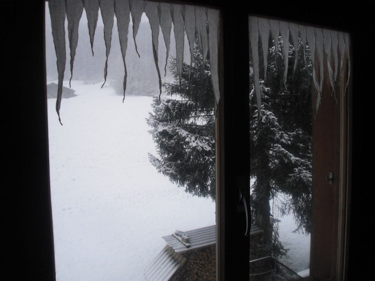 Blick aus dem Schlafzimmer