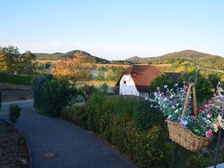 Aussicht auf Balkon