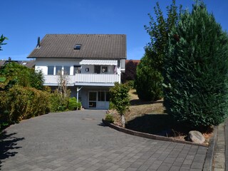 Achterseite Ferienhaus