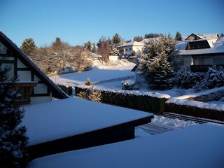 Aussicht aus ein Schlaffzimmer