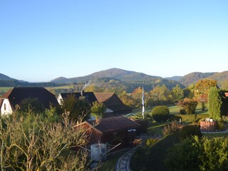 Aussicht auf Balkon