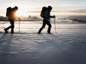 Schneeschuhwanderer