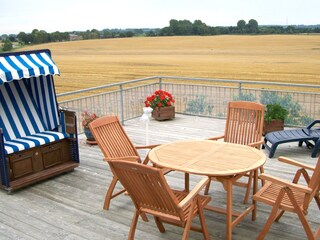 Dachterrasse mit schöner Aussicht