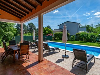 Dine al fresco on the terrace.