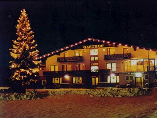 Gasthof Steiner-Ellinger, Winteransicht