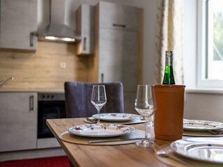 Herrenhaus FeWo Engleitner - Wohn-/Esszimmer