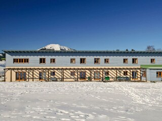 Hotelresort im Winter