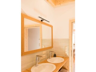 Badezimmer "Sauwand"