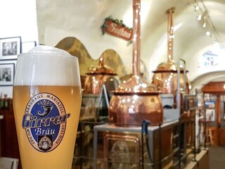 Die Brauanlage - das Herzstück des Hauses