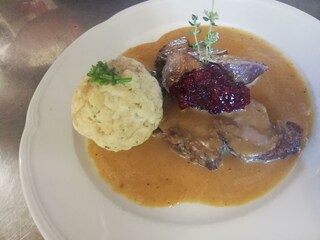 Geschmorter Rinderbraten vom Almochsen