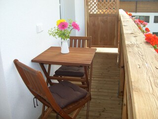 Eigener Balkon