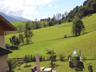 Blick vom Schlafzimmer Nr. 1
