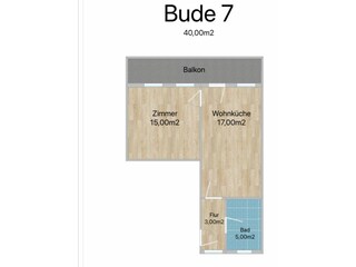 Vakantieappartement Kronsgaard Grondplan 29