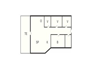 Casa de vacaciones Kulhuse Plano de planta 41