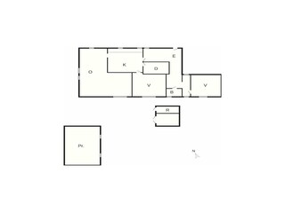 Casa de vacaciones Snedsted Plano de planta 15