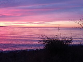 Sonnenuntergang im Herbst