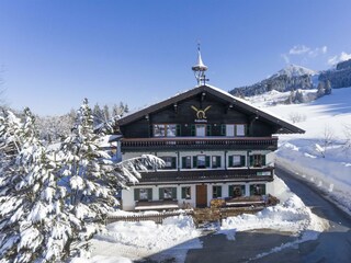 Bauernhof Großwolfing Ebbs Winteransicht