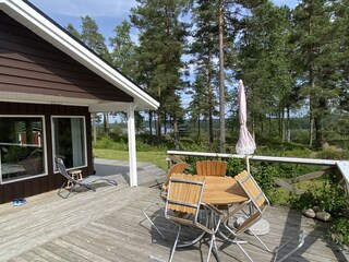 Terrasse mit Seeblick