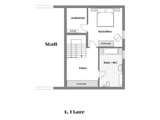 1. Etage- Grundriss