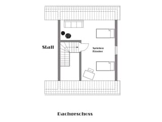 Dachgeschoss- Grundriss