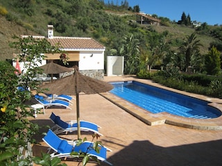 Casa de vacaciones Sayalonga Grabación al aire libre 2