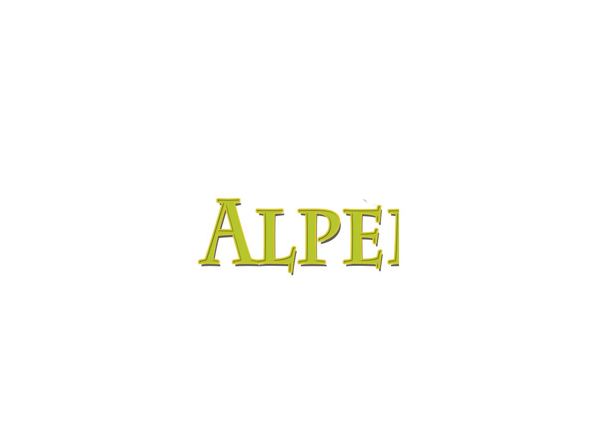 Alpenrose Logo gruen