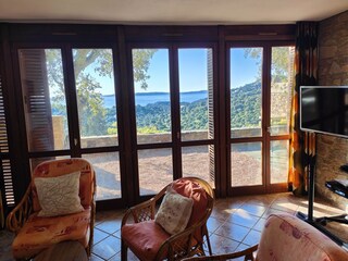 Living Room with Seaview