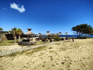 Beachbar with Restaurant only for Members Domaine