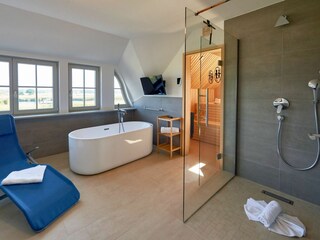 Masterbad im Obergeschoss