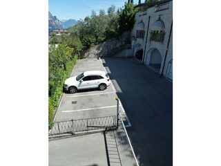 Geschlossener Parkplatz