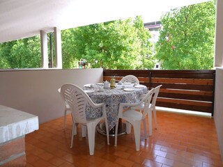 Appartement Porto Santa Margherita Buitenaudio-opname 3