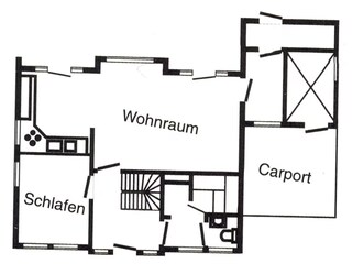 Vakantiehuis Spieka-Neufeld Grondplan 20