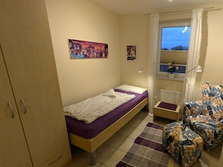 Das gemütliche zweite Schlafzimmer