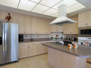 kitchen of the villa in Cape Coral, Florida