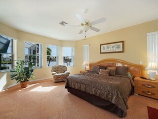 Master bedroom of the property in Cape Coral