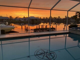 Wundervoller Blick auf den Kanal, Cape Coral