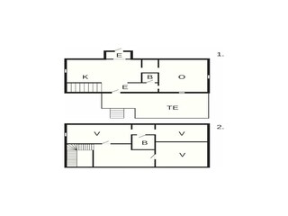 Vakantiehuis Pålsboda Grondplan 32