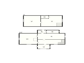 Vakantiehuis Tingsryd Grondplan 22