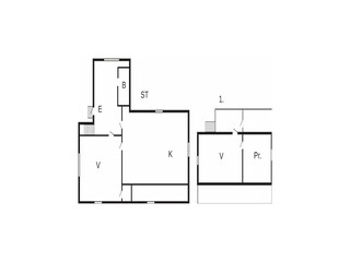 Vakantiehuis Gräddö Grondplan 12