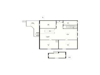 Maison de vacances Thisted Plan d'étage 41